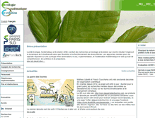 Tablet Screenshot of ese.u-psud.fr
