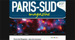 Desktop Screenshot of magazine.u-psud.fr