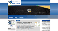 Desktop Screenshot of lac.u-psud.fr