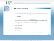 Tablet Screenshot of di.u-psud.fr