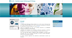 Desktop Screenshot of clio.lcp.u-psud.fr