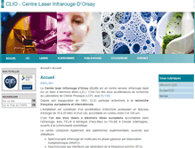 Tablet Screenshot of clio.lcp.u-psud.fr