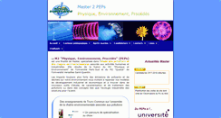 Desktop Screenshot of mpe.u-psud.fr