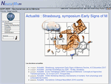 Tablet Screenshot of neuromem.u-psud.fr
