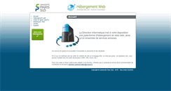 Desktop Screenshot of hebergement.u-psud.fr